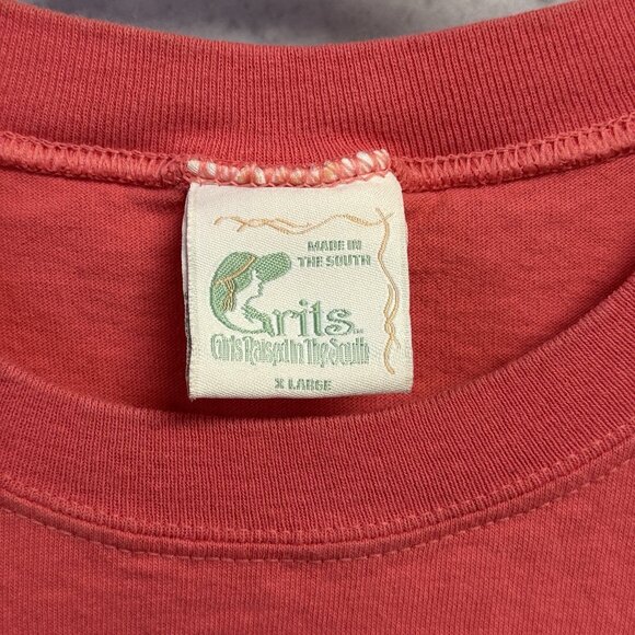 Vintage California T Shirt Adult XL 23.5x24 Pink Y2K 90s Surf Surfing Skate - Picture 4 of 11